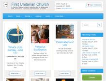 Tablet Screenshot of firstulou.org